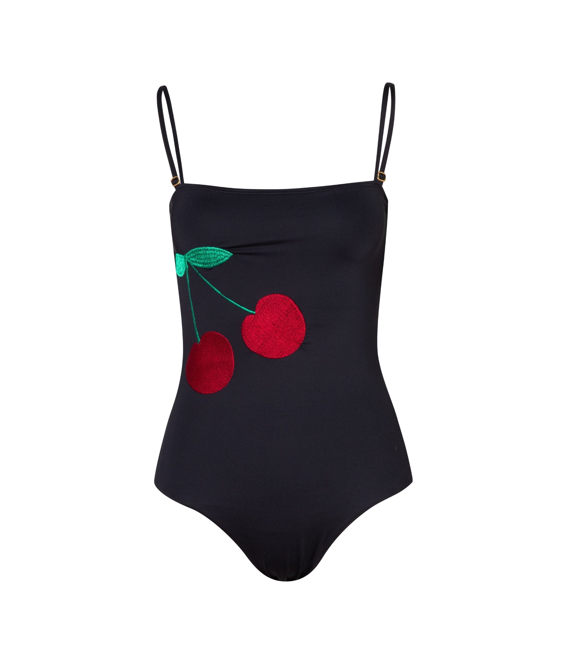 Sumatra One Piece Black Localized Cherry | Fashionxglobal